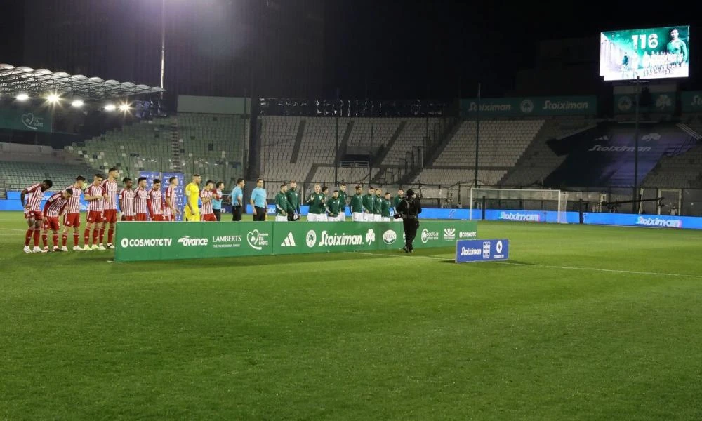 Παναθηναϊκός-Ολυμπιακός 2-0: Θριαμβευτής στο ντέρμπι με Μπερνάρ και Γερεμέγεφ